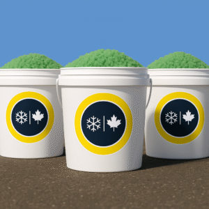 3 x 50 LB ECO-SAFE DE-ICER PAILS